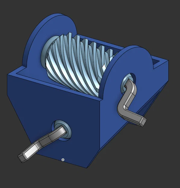 Đồ chơi Fidget Bánh răng Trục vít Vuông góc - Image 1