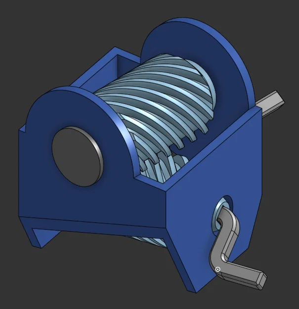 Đồ chơi Fidget Bánh răng Trục vít Vuông góc - Image 2