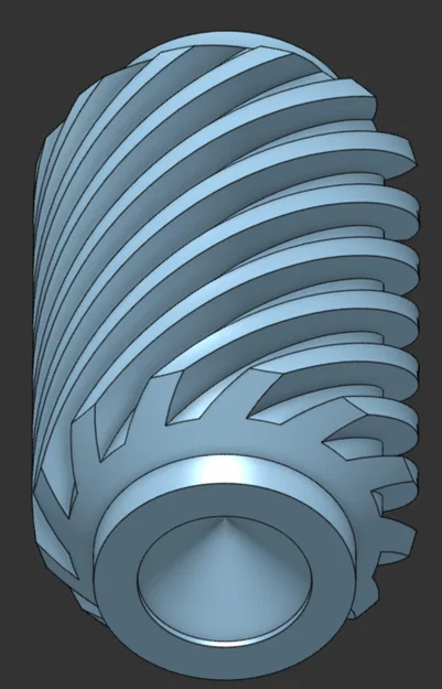 Đồ chơi Fidget Bánh răng Trục vít Vuông góc - Image 6