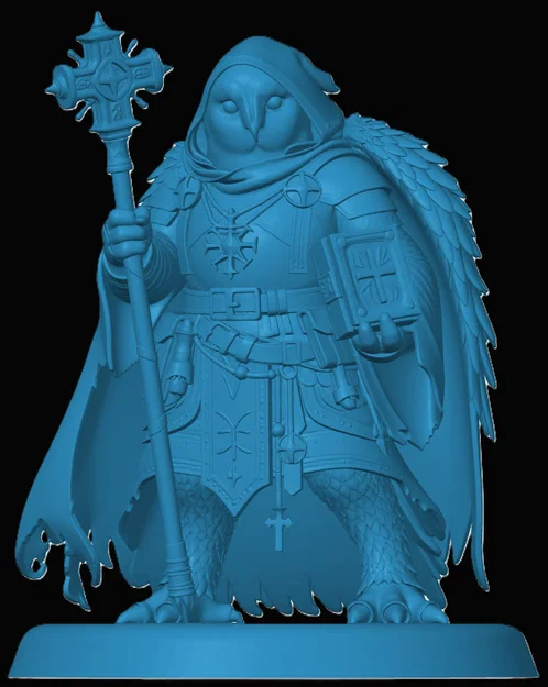 Mô hình Owlin Cleric cho game RPG - Image 1