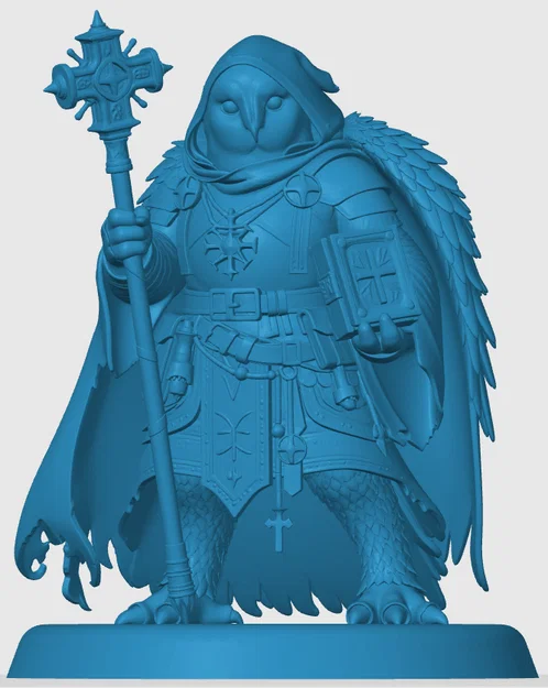 Mô hình Owlin Cleric cho game RPG - Image 3