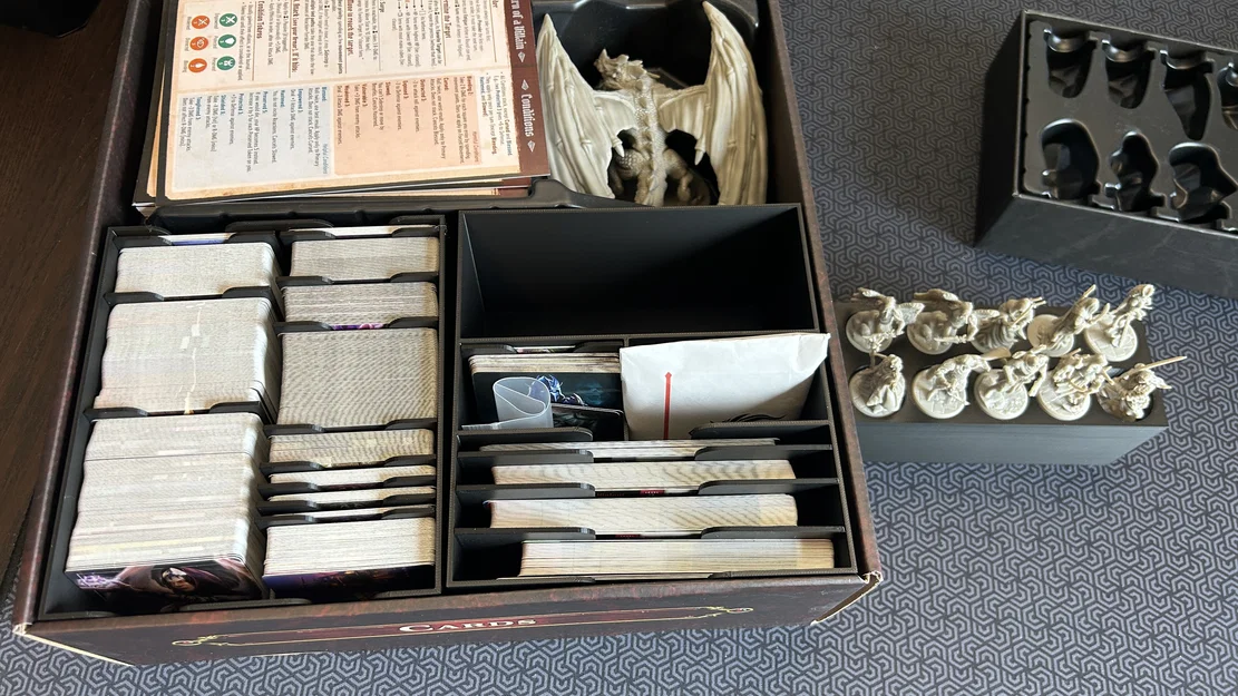 Khay Đựng Thẻ Bài Tùy Chỉnh Cho Ultimate Tanares Adventures - Image 1