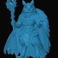 Mô hình Owlin Druid cho game nhập vai - Thumbnail 1