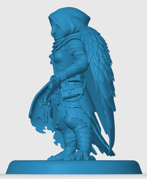 Mô hình Owlin Rogue cho game RPG - Image 2