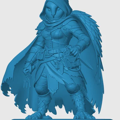 Mô hình Owlin Rogue cho game RPG