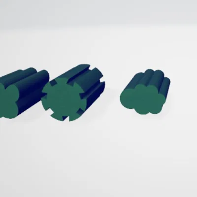 Bộ sưu tập mô hình 3D hình học và xúc xắc in 3D sáng tạo