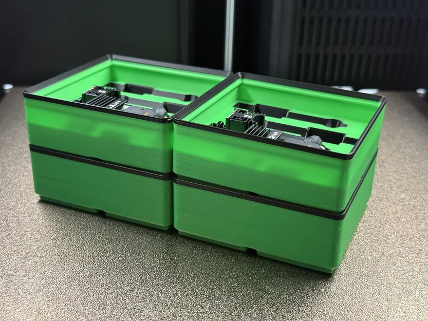 Khay lưu trữ vòi phun H2C chuẩn Gridfinity gọn gàng và khoa học - Image 3