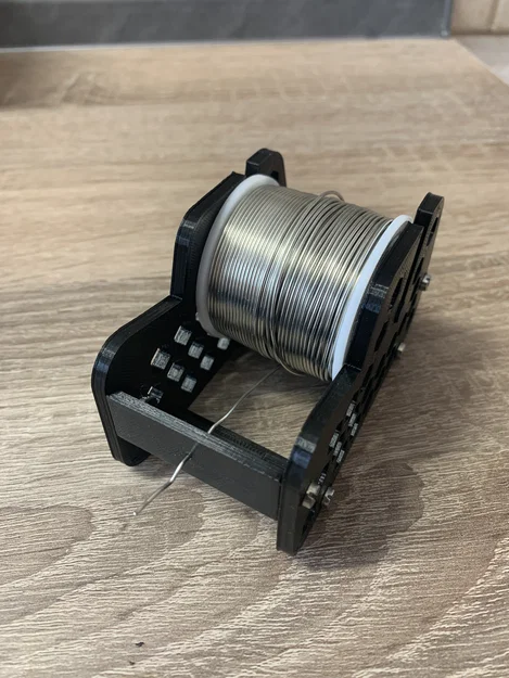 Giá đỡ cuộn thiếc hàn 250g in 3D gọn gàng, chắc chắn - Image 1