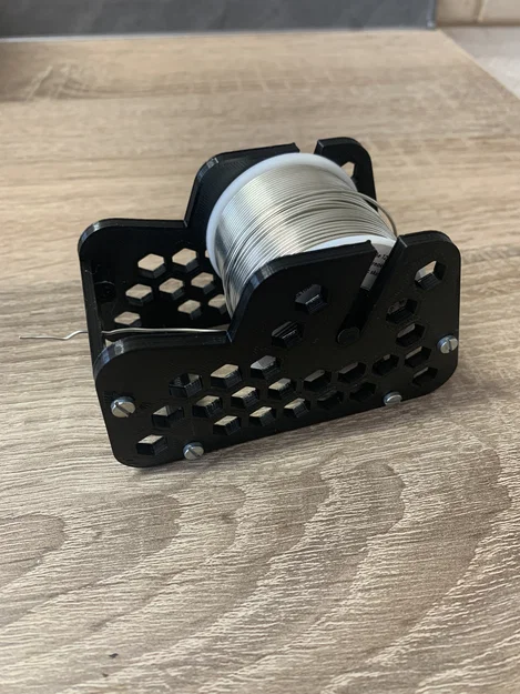 Giá đỡ cuộn thiếc hàn 250g in 3D gọn gàng, chắc chắn - Image 2