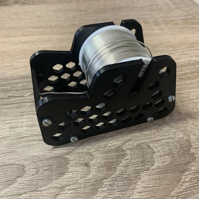 Giá đỡ cuộn thiếc hàn 250g in 3D gọn gàng, chắc chắn