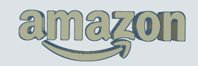 Mô hình logo Amazon 3D sắc nét cho người yêu công nghệ - Image 1
