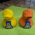 Mô hình chú vịt bóng rổ UofA Madness Duck độc lạ - Thumbnail 1