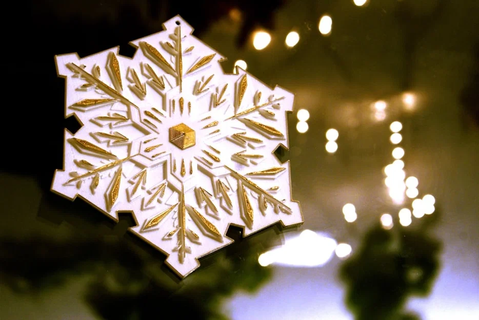 Đồ trang trí Bông tuyết (Snowflake Ornament) - Image 1