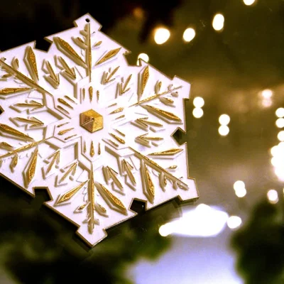 Đồ trang trí Bông tuyết (Snowflake Ornament)