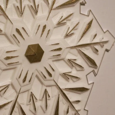 Đồ trang trí Bông tuyết (Snowflake Ornament)