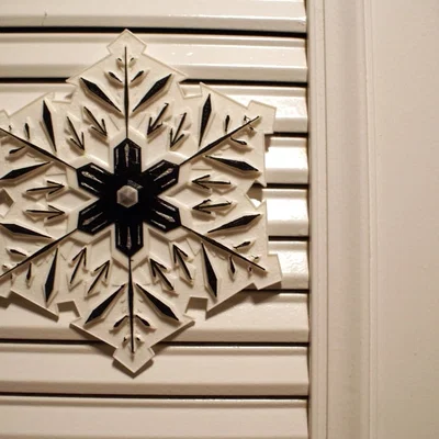 Đồ trang trí Bông tuyết (Snowflake Ornament)