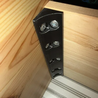 Bát gia cố góc ngăn kéo IKEA – Phiên bản 5 7/8" & 7 7/8"