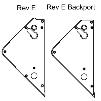 Tấm top plate Rev E backport cho Endgame Lemonstruder Rev D