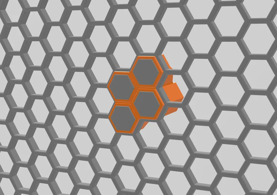 HSW Wall Offset Bracket - Giá đỡ tạo khoảng cách cho bảng Honeycomb - Image 1