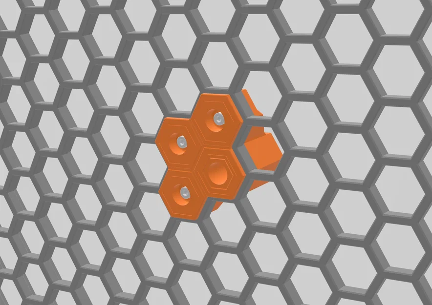 HSW Wall Offset Bracket - Giá đỡ tạo khoảng cách cho bảng Honeycomb - Image 2