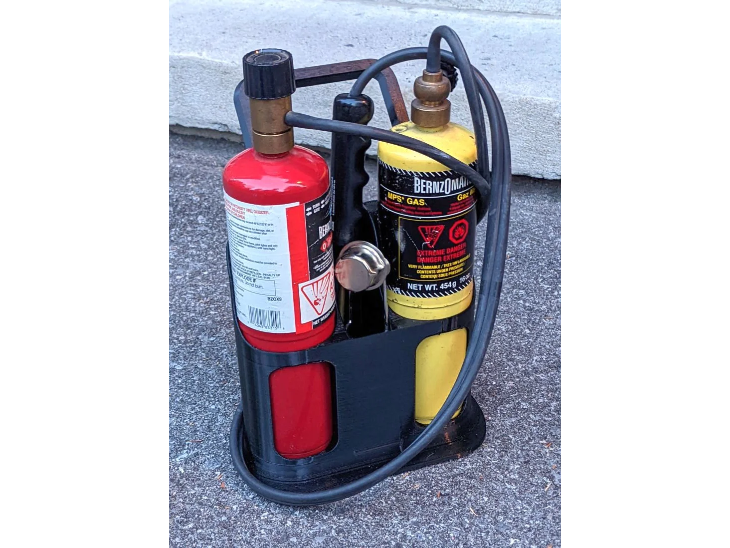 Giá Đỡ Bình Khò Oxy-Mapp / Oxy-Propane 1