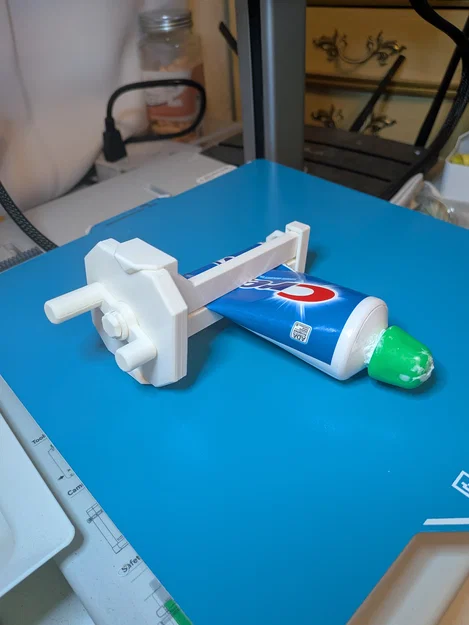 Dụng cụ ép kem đánh răng cơ cấu cycloidal in 3D tiện lợi - Image 1