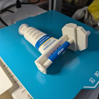 Dụng cụ ép kem đánh răng cơ cấu cycloidal in 3D tiện lợi