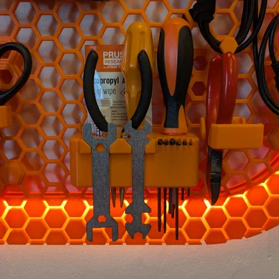 Giá treo dụng cụ HSW Prusa CORE One - Sắp xếp gọn gàng cho xưởng 3D