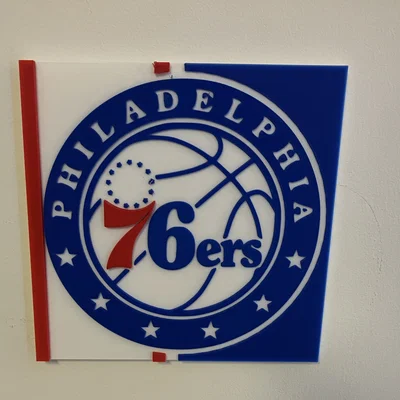 Tranh treo tường Philadelphia 76ers