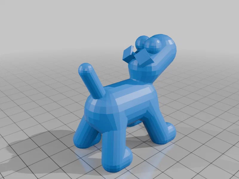 Mô hình chú chó béo dễ thương (Fat dog) - Image 1