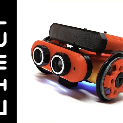 Robot Arduino Giáo Dục: Dò Đường, Tránh Vật Cản, Cảm Biến Ánh Sáng