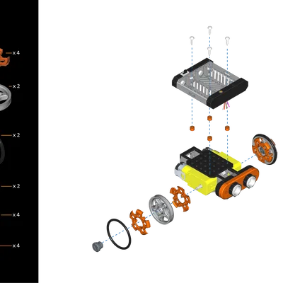 Robot Arduino Giáo Dục: Dò Đường, Tránh Vật Cản, Cảm Biến Ánh Sáng
