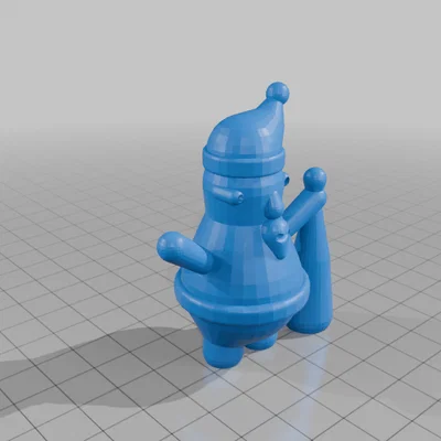 Mô hình ông già Noel béo (Fat Santa) - Tùy chỉnh