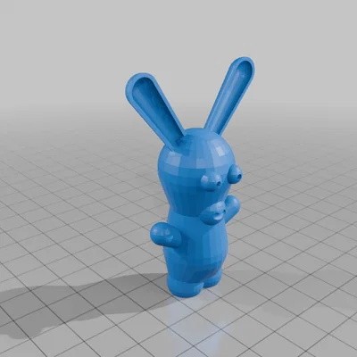 Mô hình chú thỏ Phục sinh mập mạp