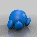 Mô hình Kirby ngồi (EASY PRINT) đáng yêu cho người mới bắt đầu in 3D - Thumbnail 4