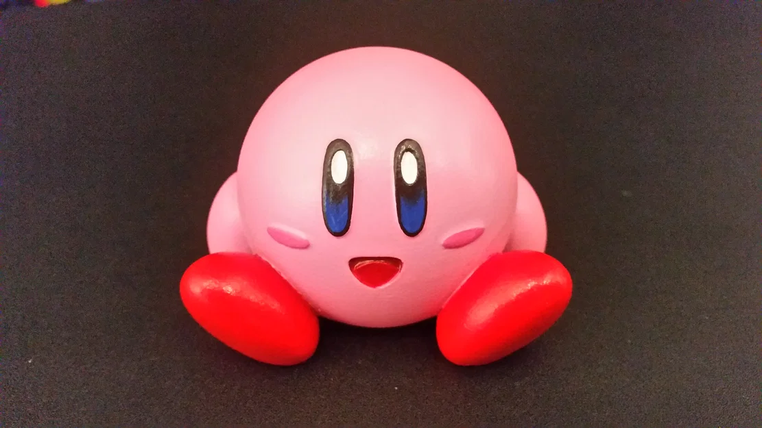 Mô hình Kirby ngồi (EASY PRINT) đáng yêu cho người mới bắt đầu in 3D - Image 6