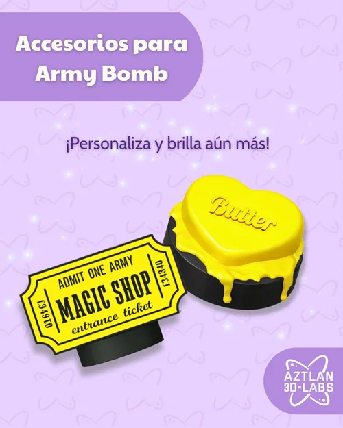 Mũ / Topper trang trí Army Bomb - Vé vào cổng BTS - Image 5