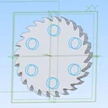 Hệ thống Fidget Slider Nam châm Lưỡi cưa Chiến thuật (Tactical Buzz-Saw) - Thumbnail 3