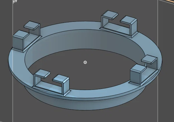 Nút bịt lỗ luồn dây cáp Desk Cable Gromet 65mm cho bàn làm việc - Image 1