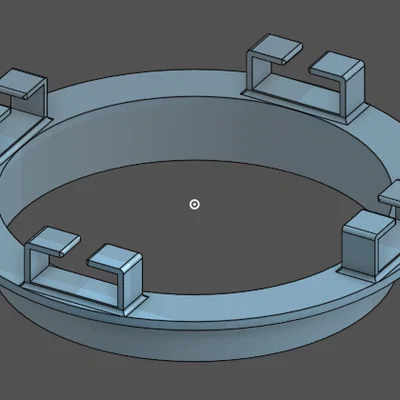 Nút bịt lỗ luồn dây cáp Desk Cable Gromet 65mm cho bàn làm việc