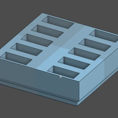 Khay đựng USB chuẩn Gridfinity 1x1 thông minh, gọn gàng