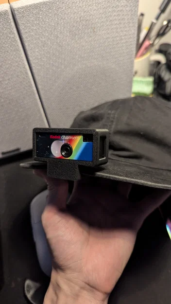 Ngàm kẹp Kodak Charmera gắn mũ lưỡi trai - Quay POV siêu tiện lợi - Image 1