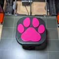Nắp đậy móc kéo xe hình dấu chân cún (Dog Paw Hitch Cover) - Thumbnail 1