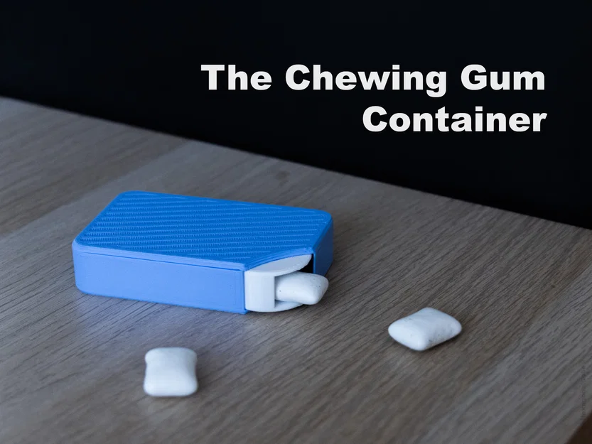 Hộp Đựng Kẹo Cao Su Tiện Lợi (Chewing Gum Container) - Image 1