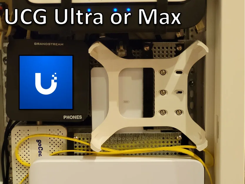 Giá treo tường cho Unifi Cloud Gateway Max hoặc Ultra - M3 - Image 1
