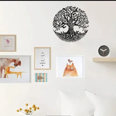 Mẫu tranh treo tường hình cây (Round Tree) trang trí nhà cửa đẹp