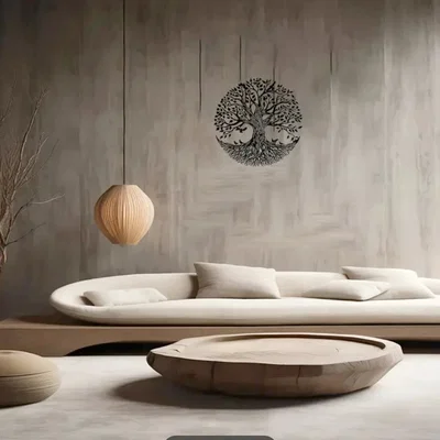 Mẫu tranh treo tường hình cây (Round Tree) trang trí nhà cửa đẹp