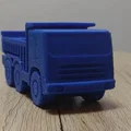 Mô hình xe ben (Dump Truck) in 3D nhỏ gọn cực chất - Thumbnail 2