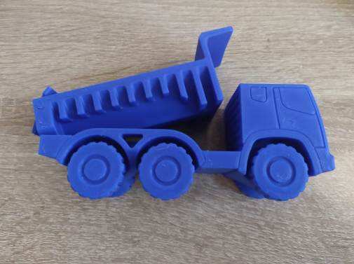 Mô hình xe ben (Dump Truck) in 3D nhỏ gọn cực chất - Image 3