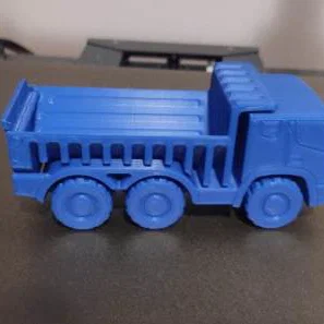 Mô hình xe ben (Dump Truck) in 3D nhỏ gọn cực chất